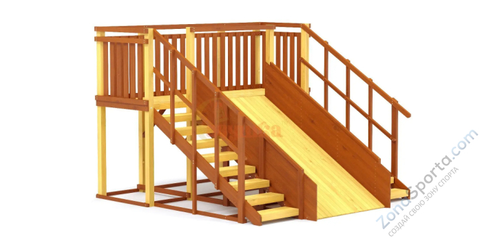 Зимняя горка Савушка Зима 4