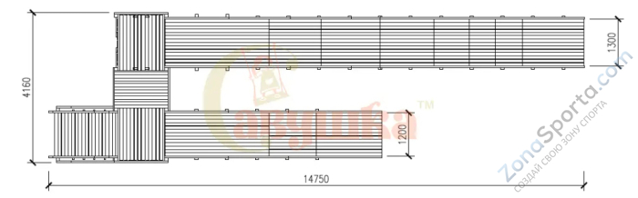 Зимняя горка Савушка Зима 9