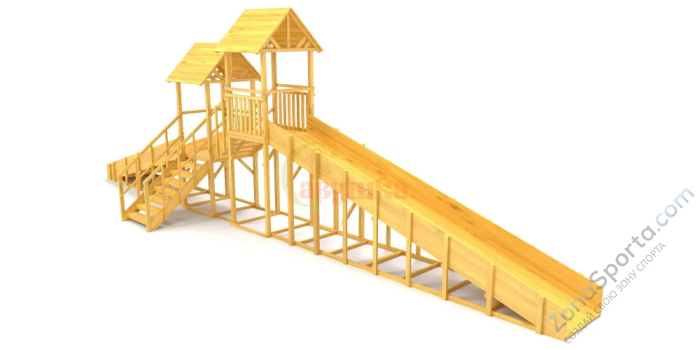 Зимняя горка Савушка Зима Wood 7/4